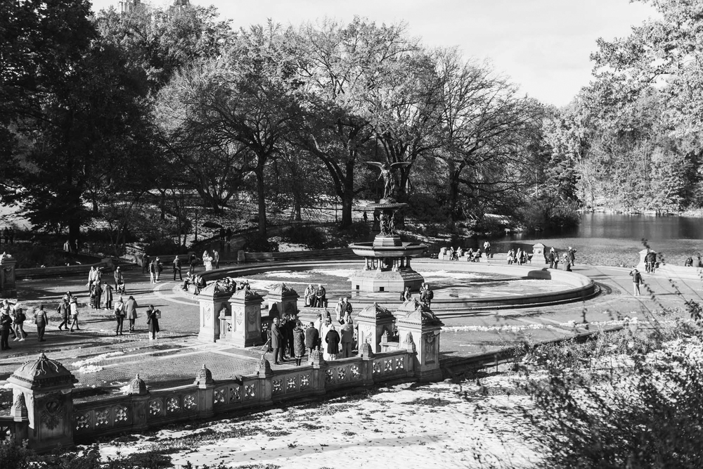Bethesda Fountain: 1975, Shorpy Old Photos