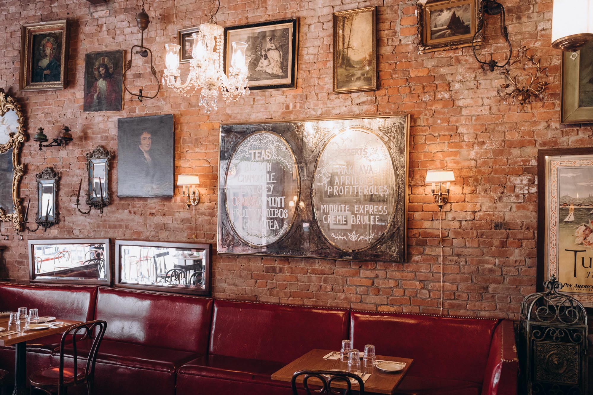 Vintage & unique restaurant in Soho. Manhattan NY