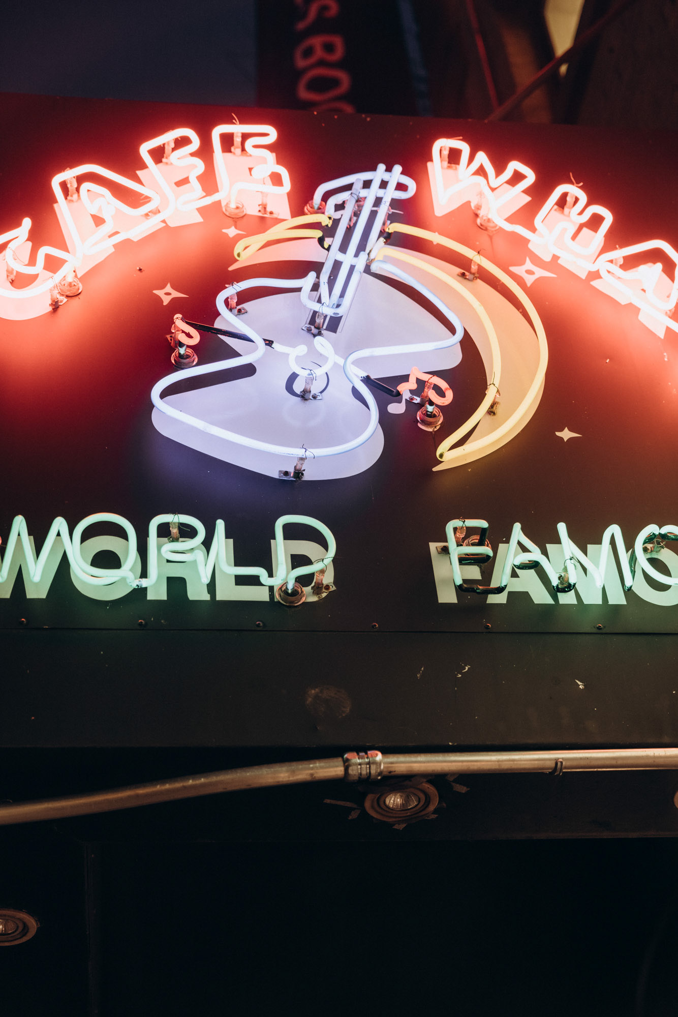 Neon sign in West Village, Manhattan NY