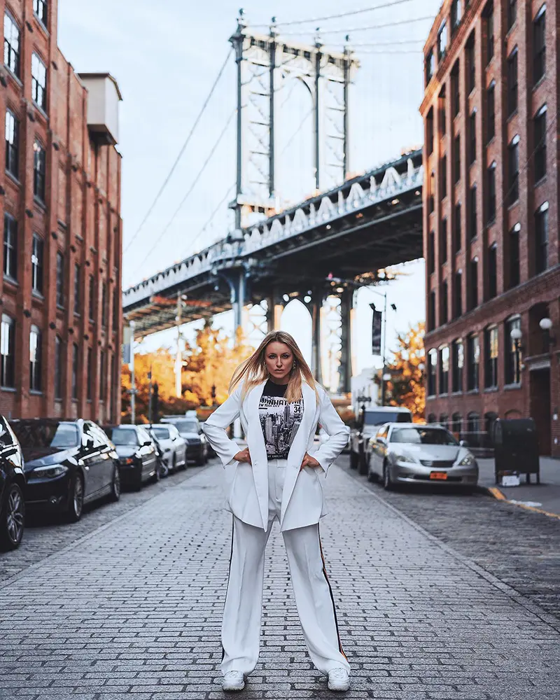 Фотосессия на Бруклинском мосту