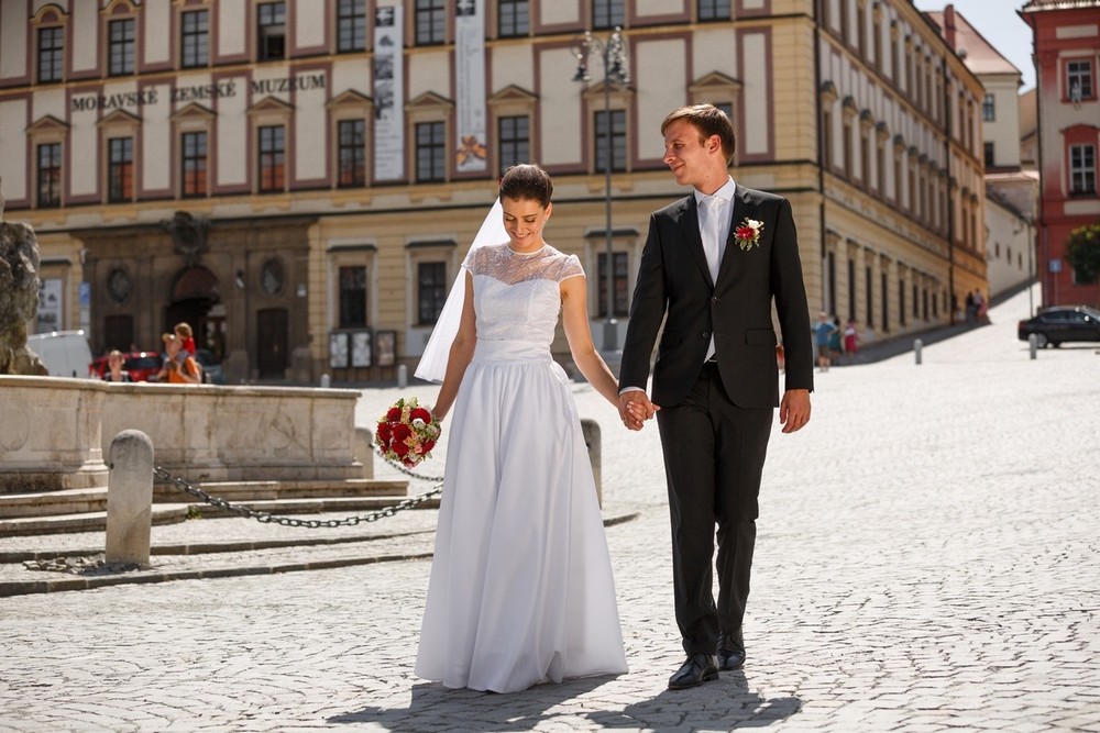 Alena & Vaclav. Castle Belcredi(Brno)