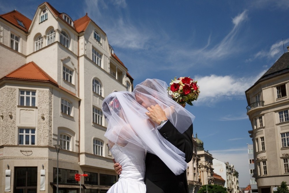 Alena & Vaclav. Castle Belcredi(Brno)