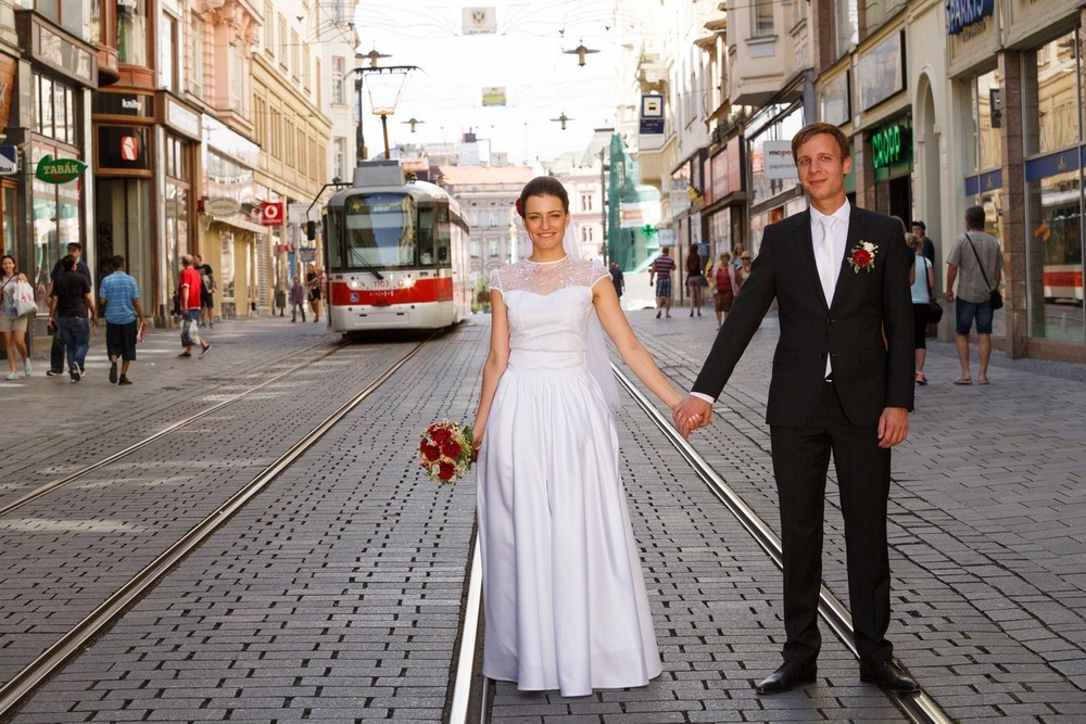 Alena & Vaclav. Castle Belcredi(Brno)