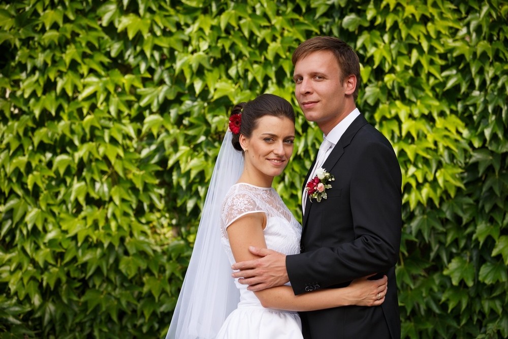 Alena & Vaclav. Castle Belcredi(Brno)
