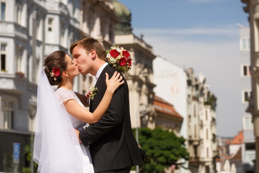 Alena & Vaclav. Castle Belcredi(Brno)