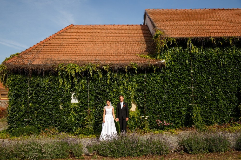 Alena & Vaclav. Castle Belcredi(Brno)
