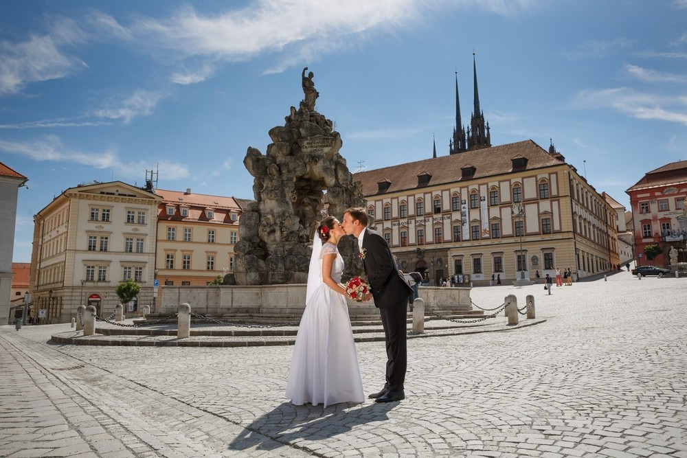 Alena & Vaclav. Castle Belcredi(Brno)